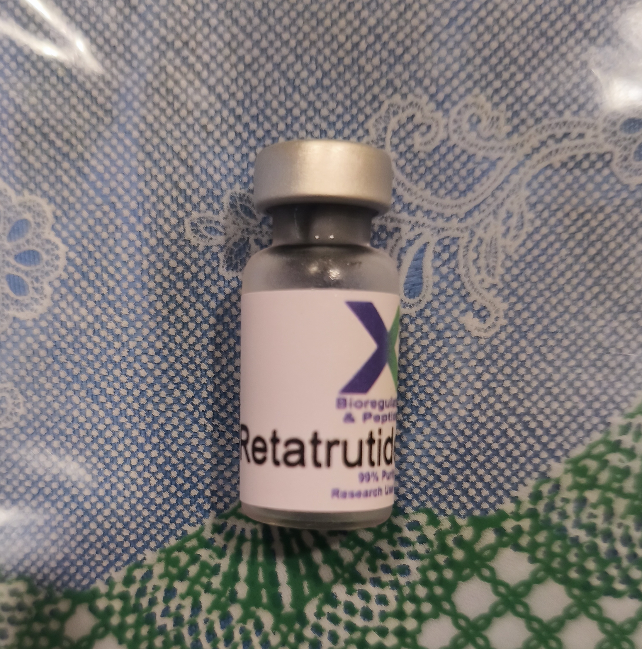Retatrutide vial