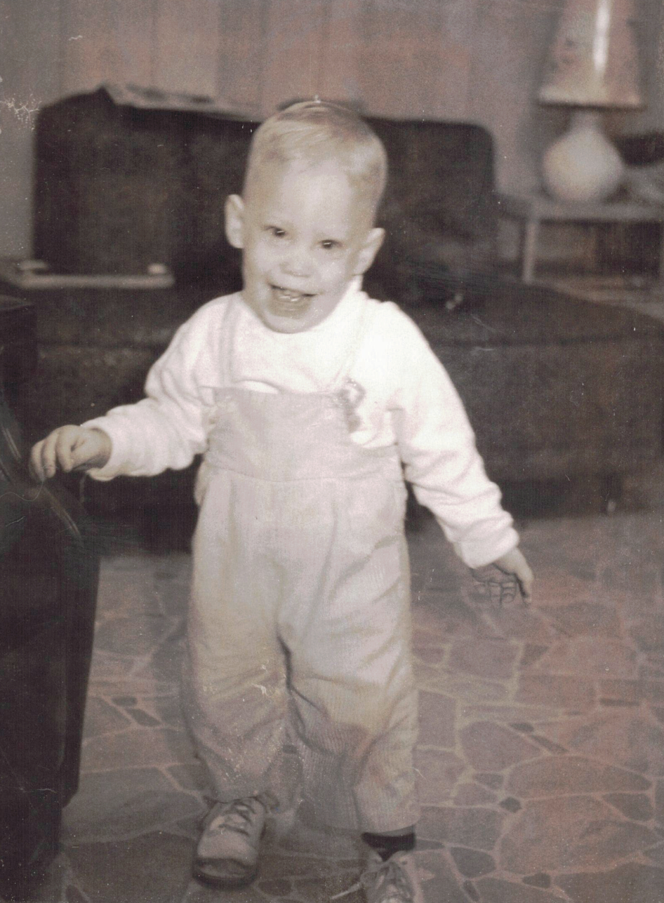 Randy as a premature baby